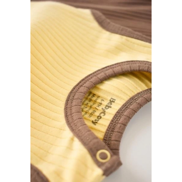 Bebek 2 Parça Kolsuz Body, %95 Organik Pamuk - %5 Elastan, Bebek ve Yenidoğan Serisi - CSYR4103