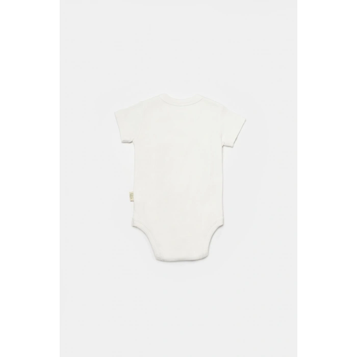 Bebek 2 Parça Kruvaze Body, %50 Bambu - %50 Organik Pamuk, Bebek ve Yenidoğan Serisi - CSYB9057