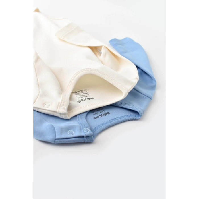 Bebek 2 Parça Uzun Kollu Body, %100 Organik Pamuk, Bebek ve Yenidoğan Serisi - CSY3024