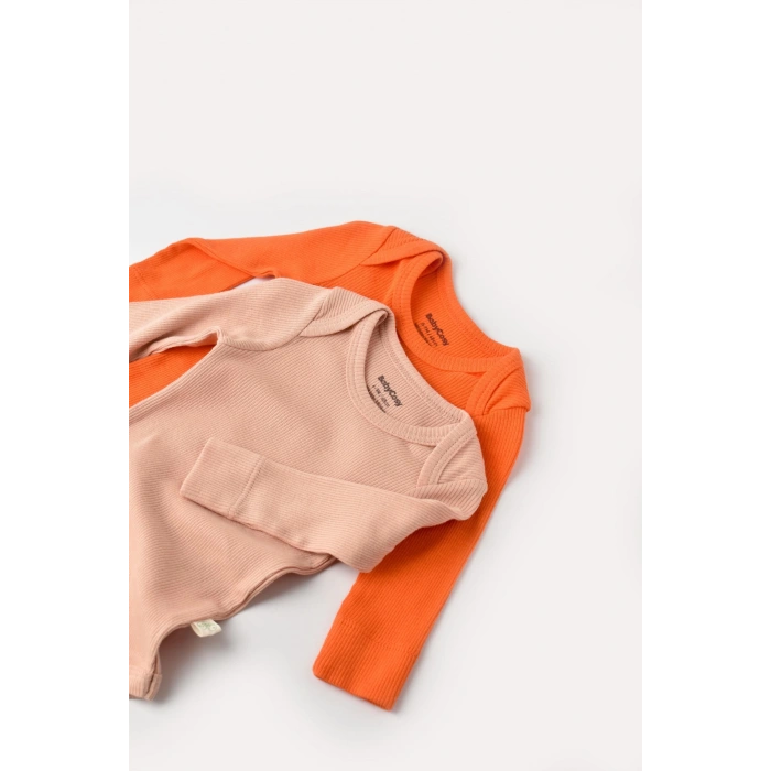 Bebek 2 Parça Uzun Kollu Body, %50 Modal Kumaş - %50 Organik Pamuk, Bebek ve Yenidoğan Serisi - CSYM11314