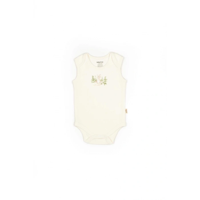 Bebek 2li Askılı Badi %100 Organik Pamuk, Bebek ve Yenidoğan Serisi - CSY5707