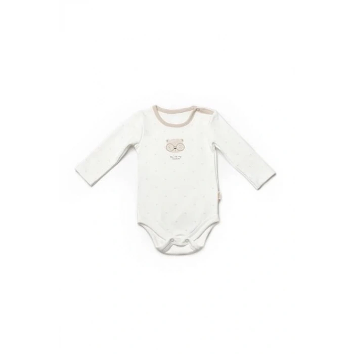 Bebek 2li Uzun Kollu Badi %100 Organik Pamuk, Bebek ve Yenidoğan Serisi - CSY8102