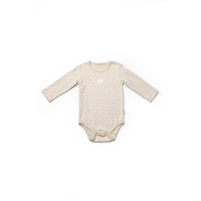 Bebek 2li Uzun Kollu Badi %100 Organik Pamuk, Bebek ve Yenidoğan Serisi - CSY8102