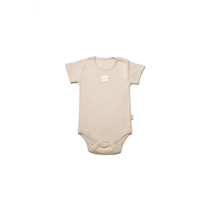 Bebek 3lü Kısa Kol Body, %100 Organik Pamuk, Bebek ve Yenidoğan Serisi -CSY8121