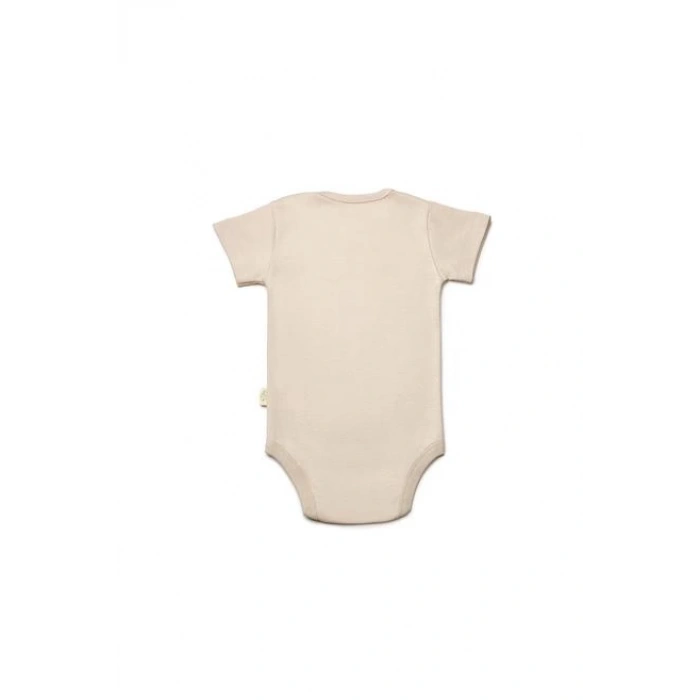 Bebek 3lü Kısa Kol Body, %100 Organik Pamuk, Bebek ve Yenidoğan Serisi -CSY8121
