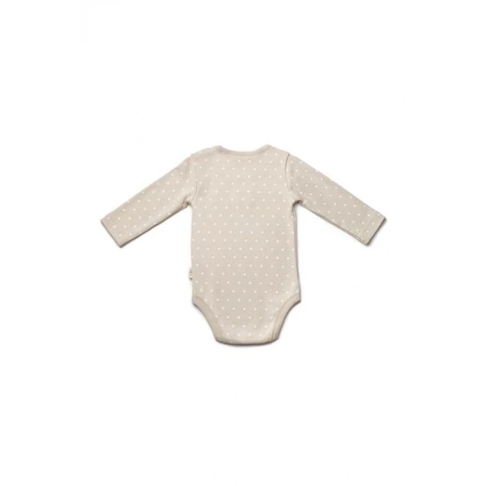 Bebek 3lü Uzun kollu Body %100 Organic Pamuk, Yenidoğan Serisi -CSY8124