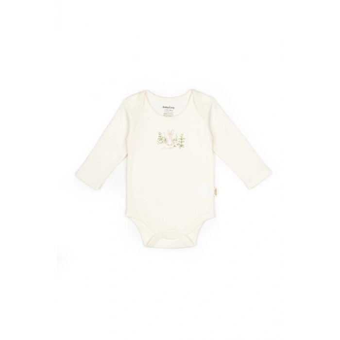 Bebek 3lü Uzun Kollu Badi Kutulu Set %100 Organik Pamuk, Bebek ve Yenidoğan Serisi - CSY5790