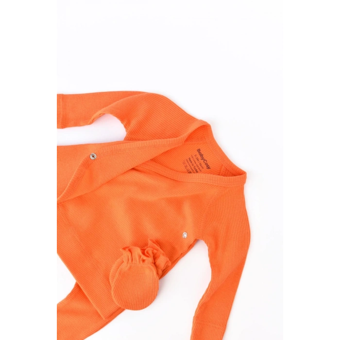 Bebek 4’lü Takım Pantolon, T-shirt, Şapka, Eldiven, Bebek ve Yenidoğan Serisi,Hastane Çıkış Seti