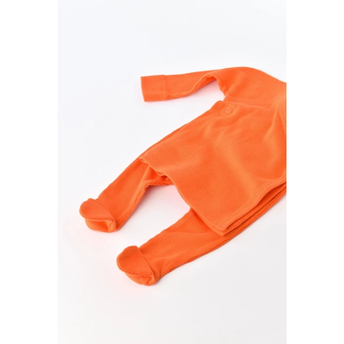 Bebek 4’lü Takım Pantolon, T-shirt, Şapka, Eldiven, Bebek ve Yenidoğan Serisi,Hastane Çıkış Seti