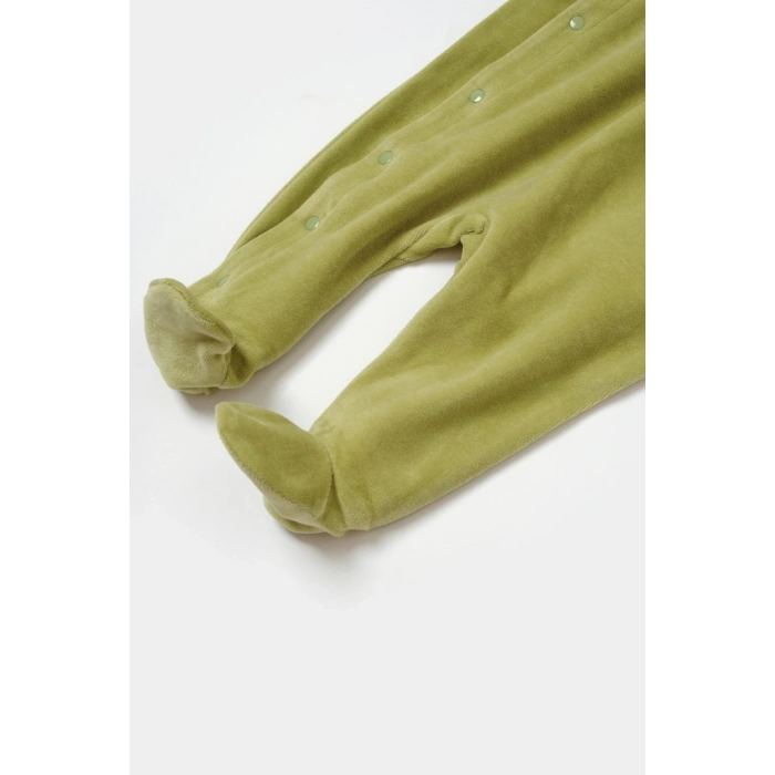 Bebek Ayaklı Tulum, %80 Organik Pamuk & %20 Polyester, Bebek ve Yenidoğan Serisi - CSYK6038