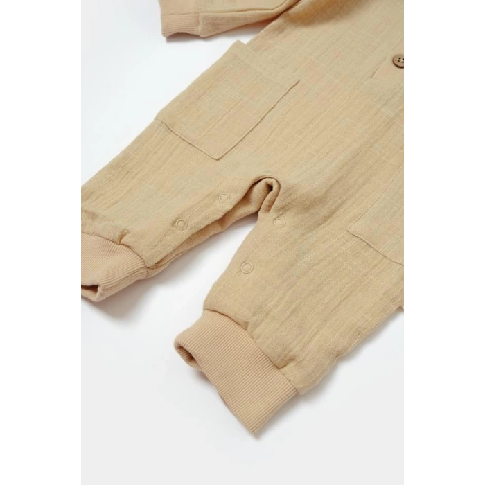 Bebek Cepli Tulum, %100 Pamuk, Bebek ve Yenidoğan Serisi - CSYM7038