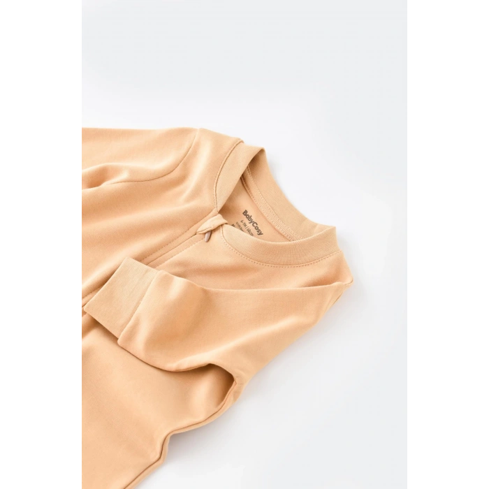 Bebek Fermuarlı Tulum, %100 Organik Pamuk, Bebek ve Yenidoğan Serisi - CSY3036