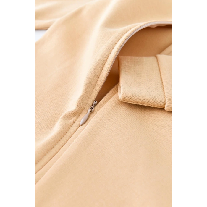 Bebek Fermuarlı Tulum, %100 Organik Pamuk, Bebek ve Yenidoğan Serisi - CSY3036