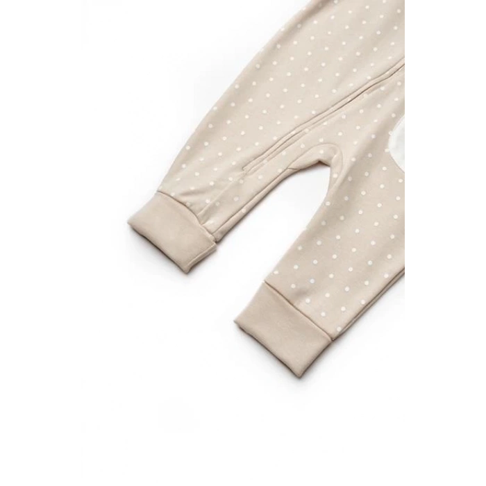 Bebek Fermuarlı Tulum, %100 Organik Pamuk, Bebek ve Yenidoğan Serisi - CSY8109