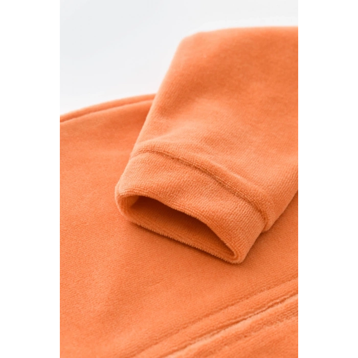 Bebek Kadife Fermuarlı Tulum, %80 Organik Pamuk, Bebek ve Yenidoğan Serisi - CSYK6030