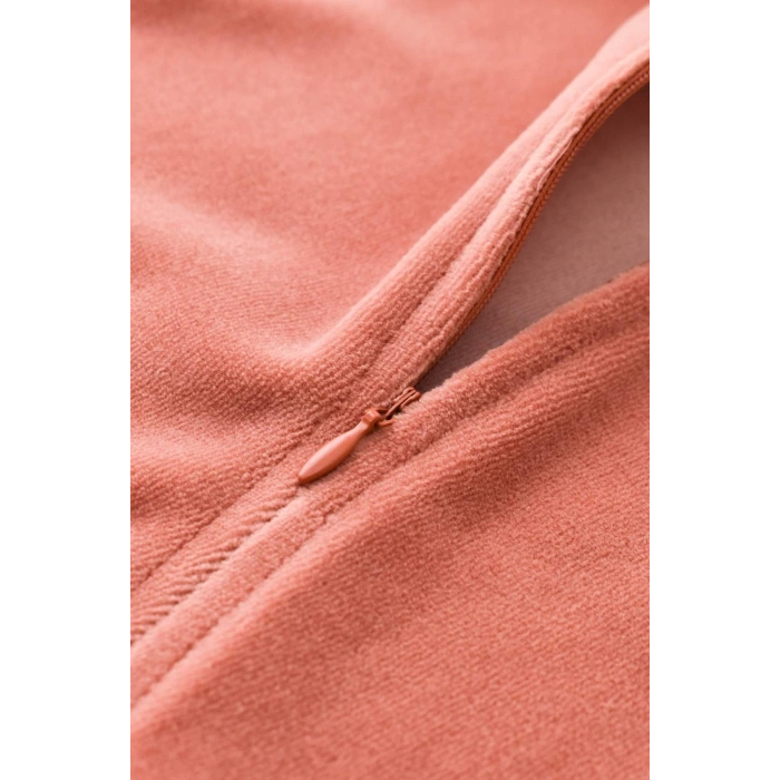 Bebek Kadife Fermuarlı Tulum, %80 Organik Pamuk, Bebek ve Yenidoğan Serisi - CSYK6031