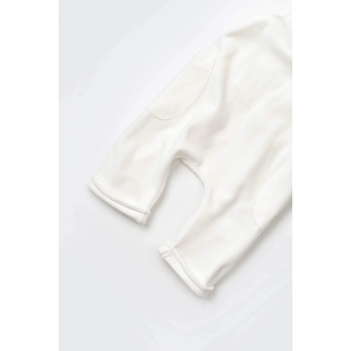 Bebek Kadife Salopet Tulum, %80 Organik Pamuk & %20 Polyester, Bebek ve Yenidoğan Serisi - CSYK6032