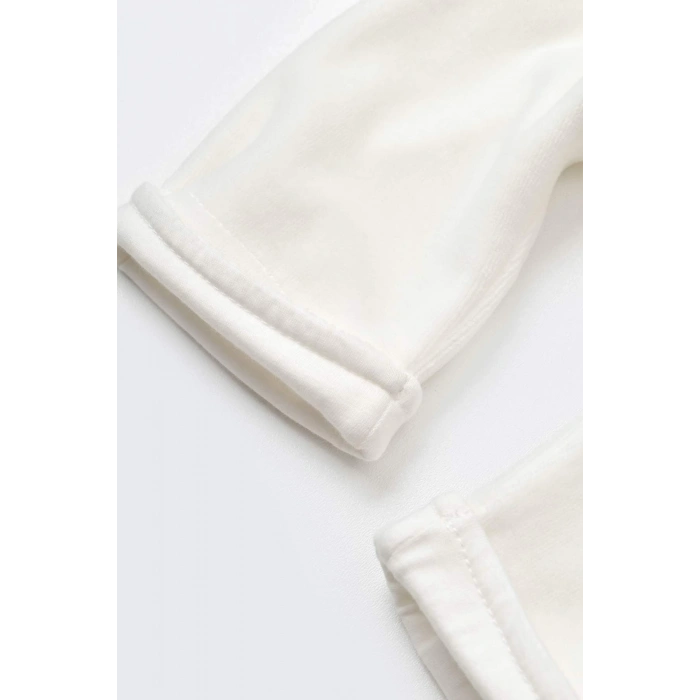 Bebek Kadife Salopet Tulum, %80 Organik Pamuk & %20 Polyester, Bebek ve Yenidoğan Serisi - CSYK6032