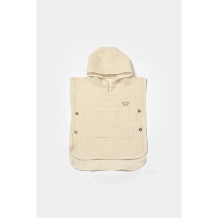 Bebek Kapüşonlu Plaj Havlusu, %100 Pamuk, Bebek ve Yenidoğan Serisi - CSYM7054