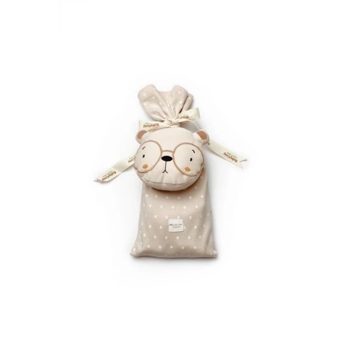 Bebek Keseli 4lü Takım Set %100 Organik Pamuk - Yenidoğan Serisi - CSY8134