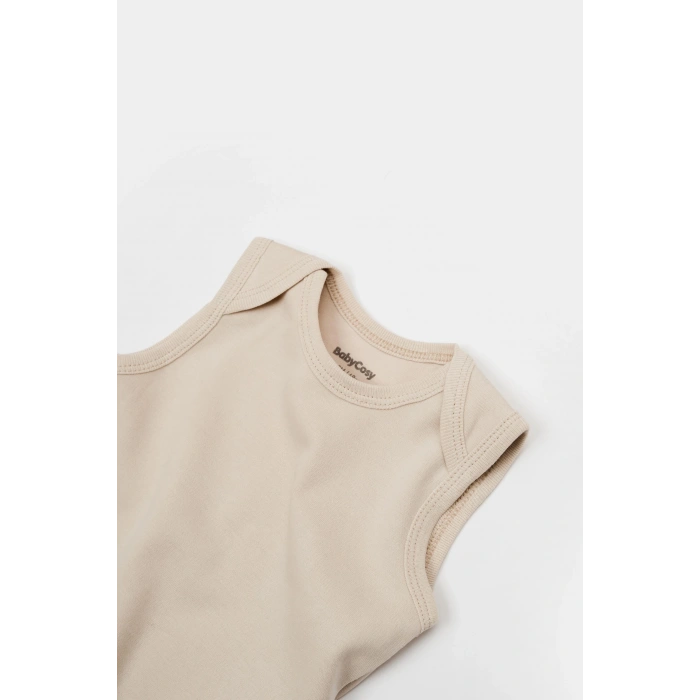 Bebek Kolsuz Body, %100 Organik Pamuk, Bebek ve Yenidoğan Serisi - CSY5706