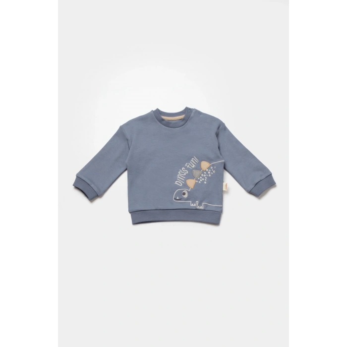 Bebek Pantolon ve Uzun Kollu Gömlek Takımı, %100 Organik Pamuk, Bebek ve Yenidoğan Serisi - CSY2016