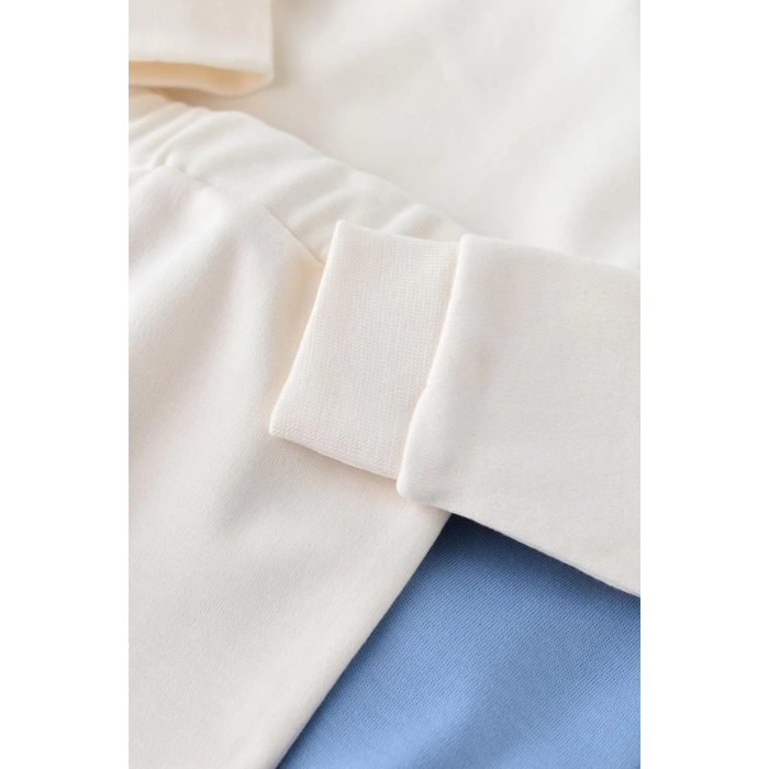 Bebek Pantolon ve Uzun Kollu Tişört Seti, %100 Organik Pamuk, Bebek ve Yenidoğan Serisi - CSY3028