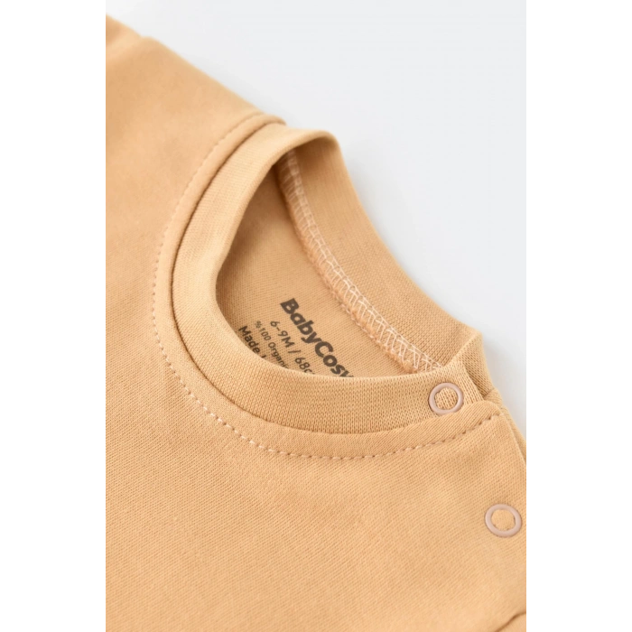 Bebek Pantolon ve Uzun Kollu Tişört Seti, %100 Organik Pamuk, Bebek ve Yenidoğan Serisi - CSY3030