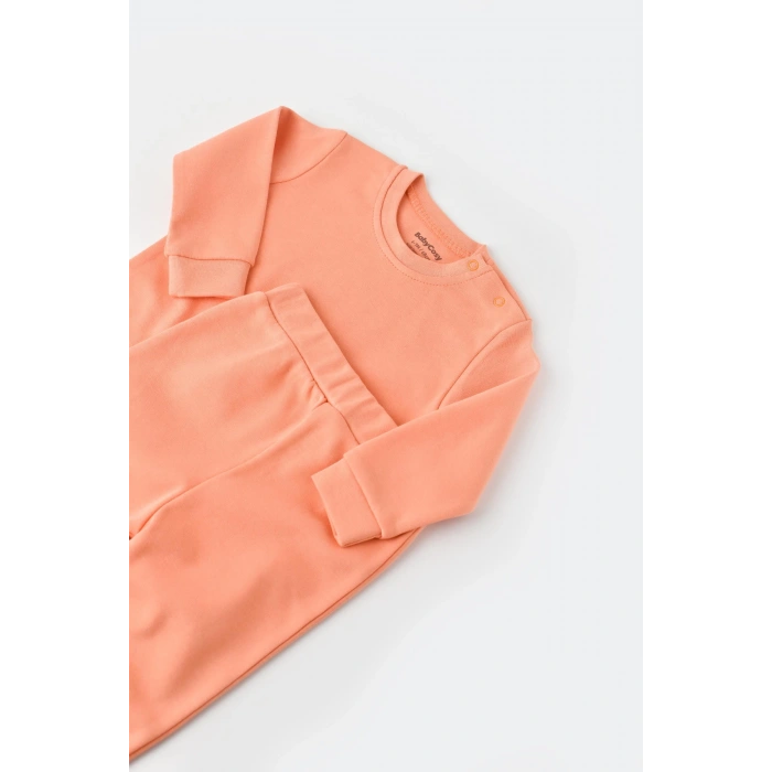 Bebek Pantolon ve Uzun Kollu Tişört Seti, %100 Organik Pamuk, Bebek ve Yenidoğan Serisi - CSY3032