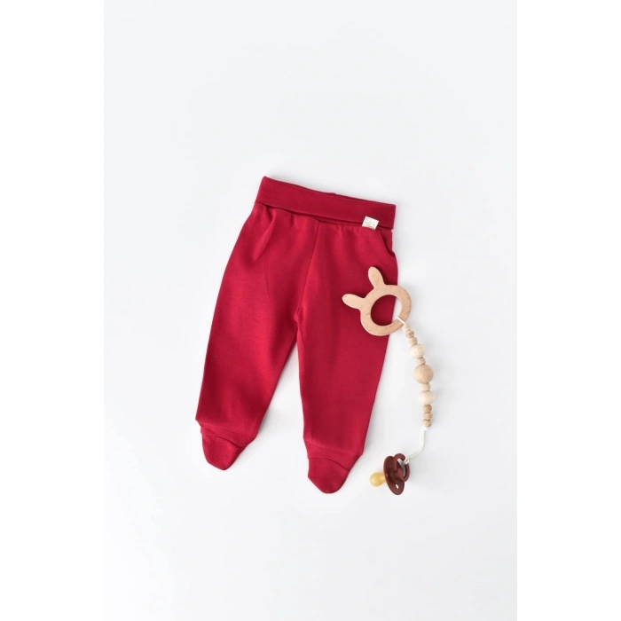Bebek Patikli Pantolon, %100 Organik Pamuk, Bebek ve Yenidoğan Serisi - CSY5605