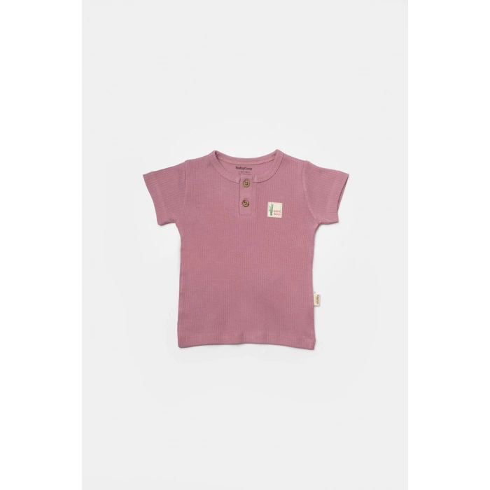 Bebek Şort ve Tişört Takımı, %50 Bambu - %50 Organik Pamuk, Bebek ve Yenidoğan Serisi - CSYB9039