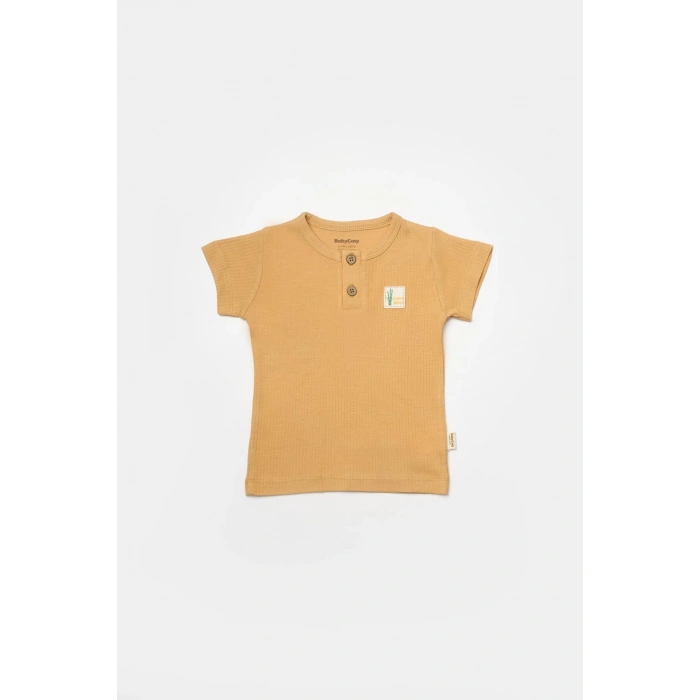 Bebek Şort ve Tişört Takımı, %50 Bambu - %50 Organik Pamuk, Bebek ve Yenidoğan Serisi - CSYB9042