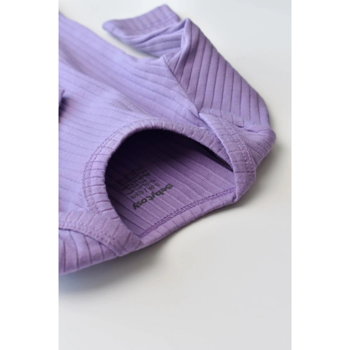 Bebek Uzun Kollu Body, %95 Organik Pamuk - %5 Elastan, Bebek ve Yenidoğan Serisi - CSYR4302