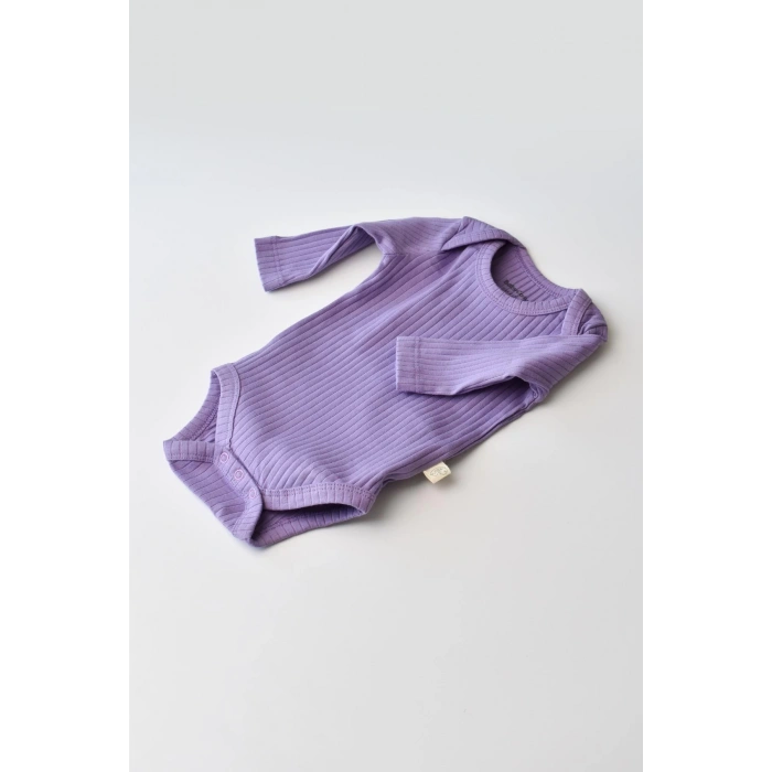 Bebek Uzun Kollu Body, %95 Organik Pamuk - %5 Elastan, Bebek ve Yenidoğan Serisi - CSYR4302