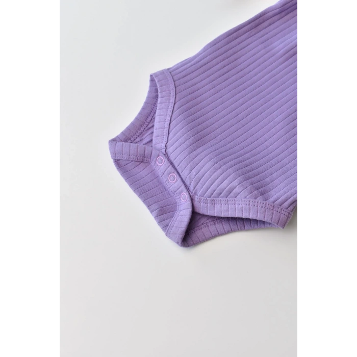 Bebek Uzun Kollu Body, %95 Organik Pamuk - %5 Elastan, Bebek ve Yenidoğan Serisi - CSYR4302