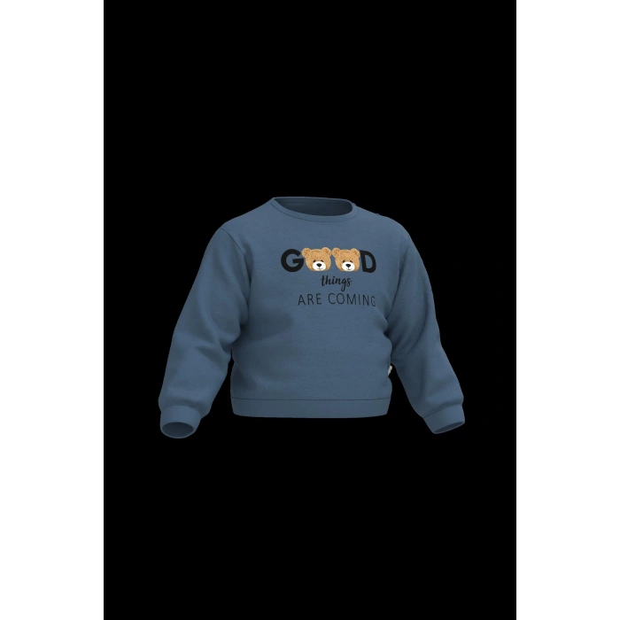 Bebek Uzun Kollu Tişört, %100 Organik Pamuk, Bebek ve Yenidoğan Serisi - CSY8013