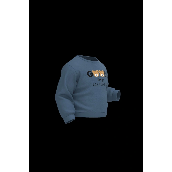 Bebek Uzun Kollu Tişört, %100 Organik Pamuk, Bebek ve Yenidoğan Serisi - CSY8013