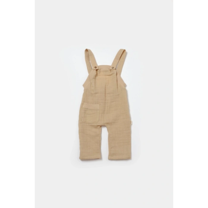 Bebek Uzun Kollu Tişört & Salopet Takım, %100 Pamuk, Bebek ve Yenidoğan Serisi - CSYM7047