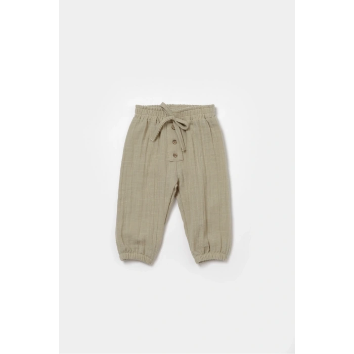 Bebek Uzun Kollu Tişört ve Pantolon Takım, %100 Pamuk, Bebek ve Yenidoğan Serisi - CSYM7016