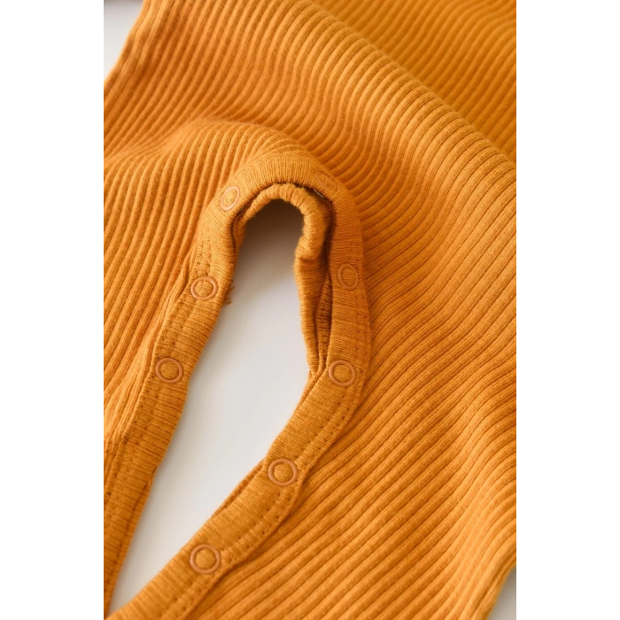 Bebek Uzun Kollu Tulum, %50 Modal Kumaş - %50 Organik Pamuk, Bebek ve Yenidoğan Serisi - CSYM11408