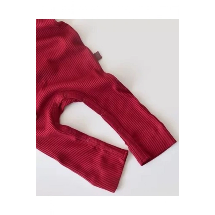 Bebek Uzun Kollu Tulum, %50 Modal Kumaş - %50 Organik Pamuk, Bebek ve Yenidoğan Serisi - CSYM11410