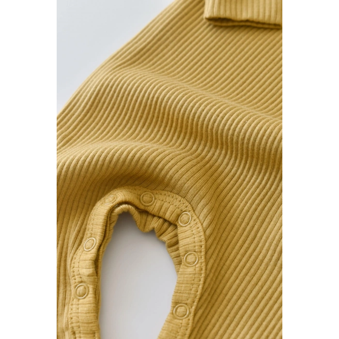 Bebek Uzun Kollu Tulum, %50 Modal Kumaş - %50 Organik Pamuk, Bebek ve Yenidoğan Serisi - CSYM11413