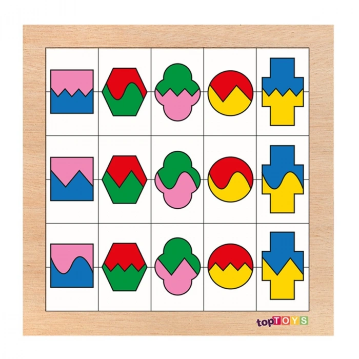 CS-7020/27 RESİMLERİ ŞEKİLLER SIRALA SAYMA OYUNU 7021-7022-7027