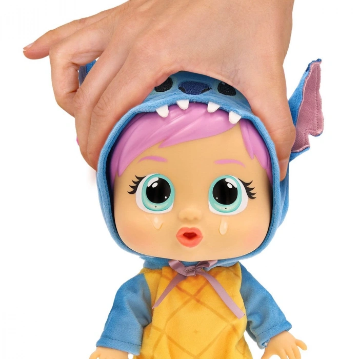 CYB70000 Cry Babies Love and Care Stitch Kostümlü Bebek
