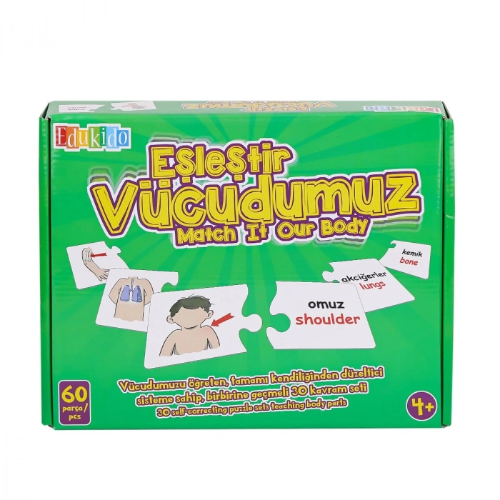 EDU-1008 Eşleştir Vücudumuz -Chiva