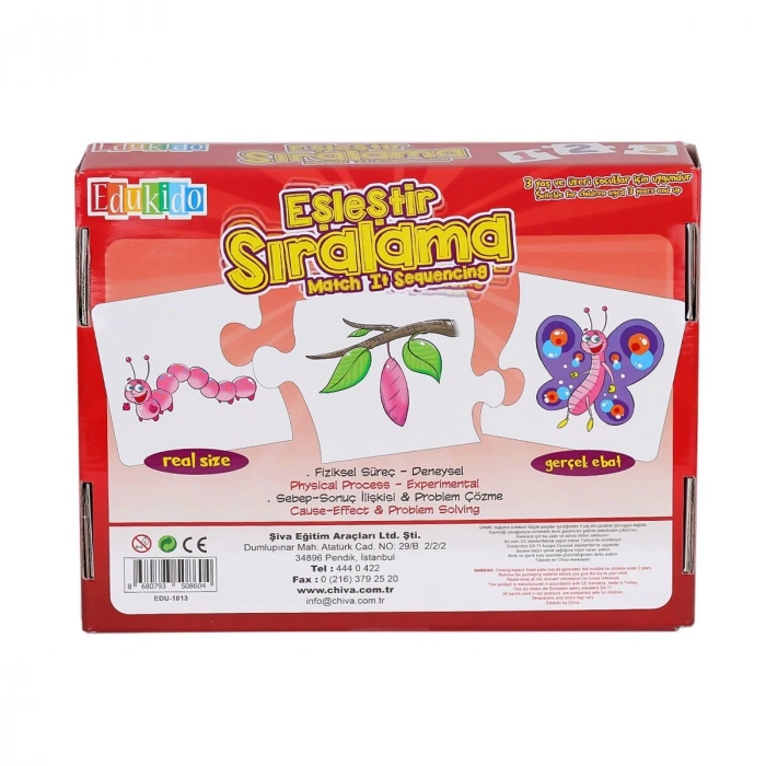 EDU-1013 Eşleştir Sıralama -Chiva