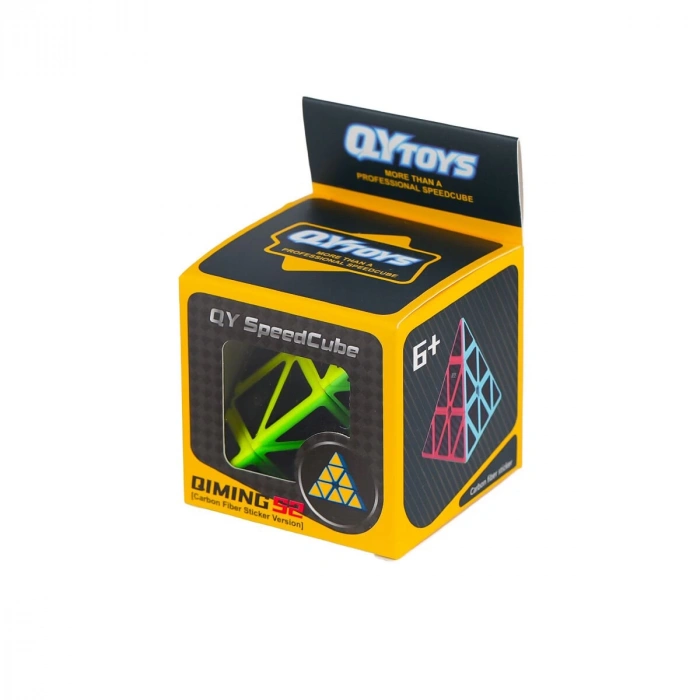 EQY672 QY Fiber Karbon Pyramid Küp