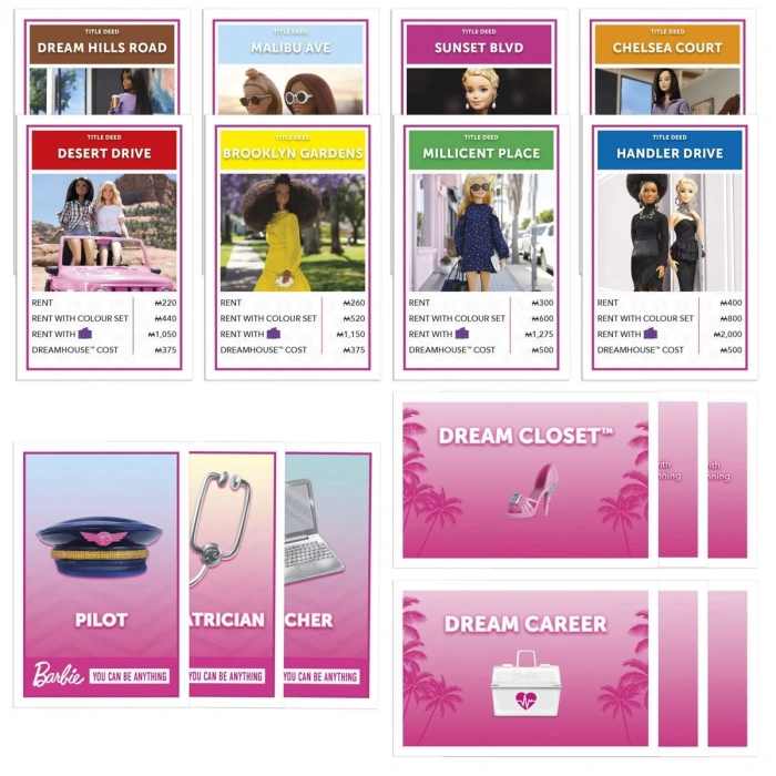 G0038 Monopoly Barbie
