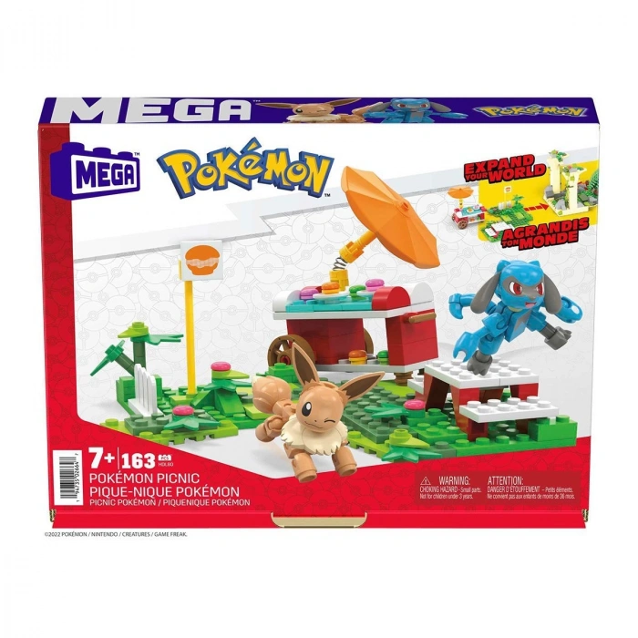HDL80 MEGA™ Pokémon™ Adventure Builder Piknik Seti 163 parça +7 yaş