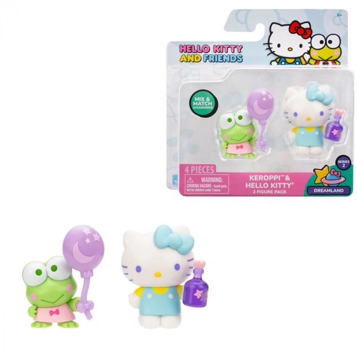 HKT06100 Hello Kitty 2li Mini Figür HKT0151-HKT0159